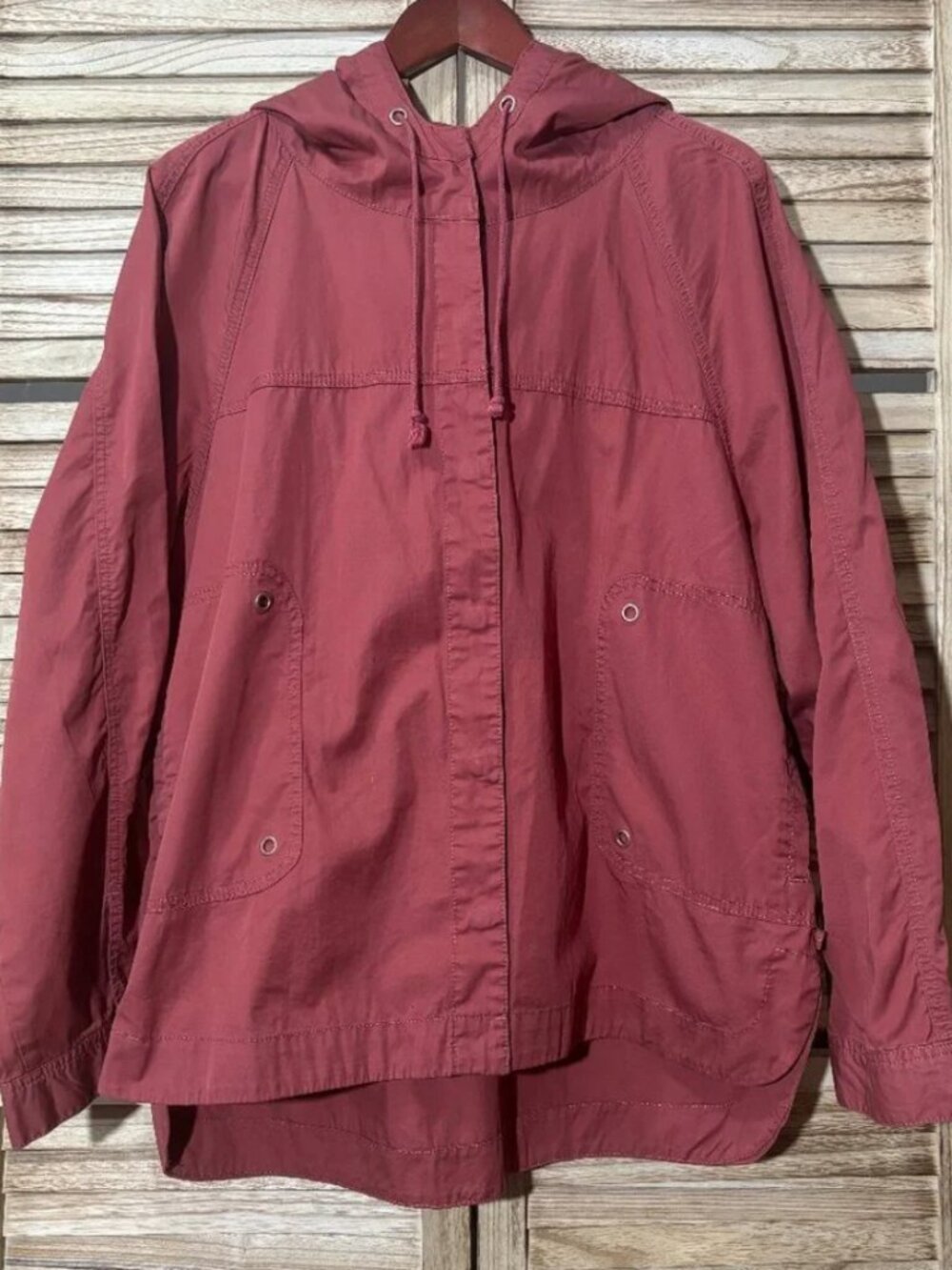 Supplies by Union Bay Hugo Lightweight Utility Jacket Salmon Mauve XL